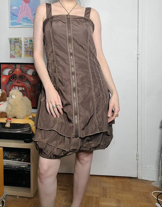 Dystopian y2k puff dress