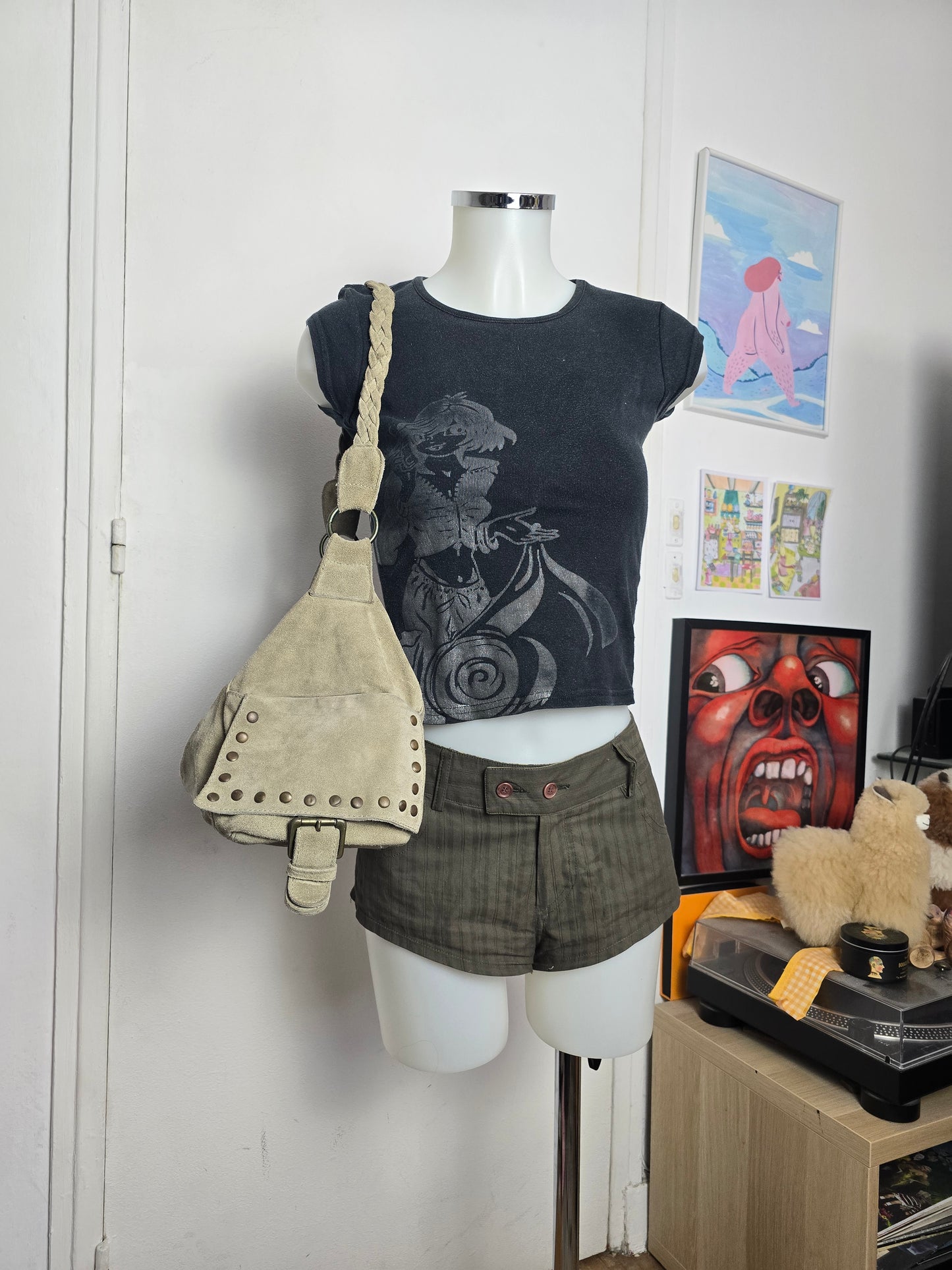 90s vintage softgrunge printed tee