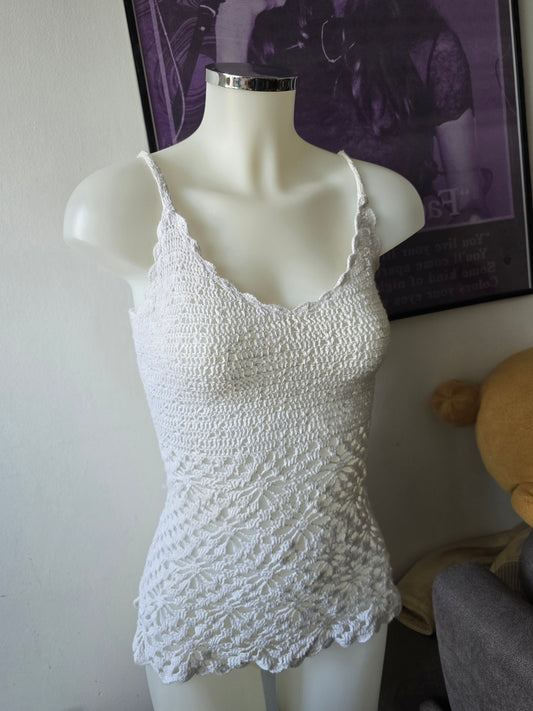 2000s vintage boho fairy crochet top - zimfriperie