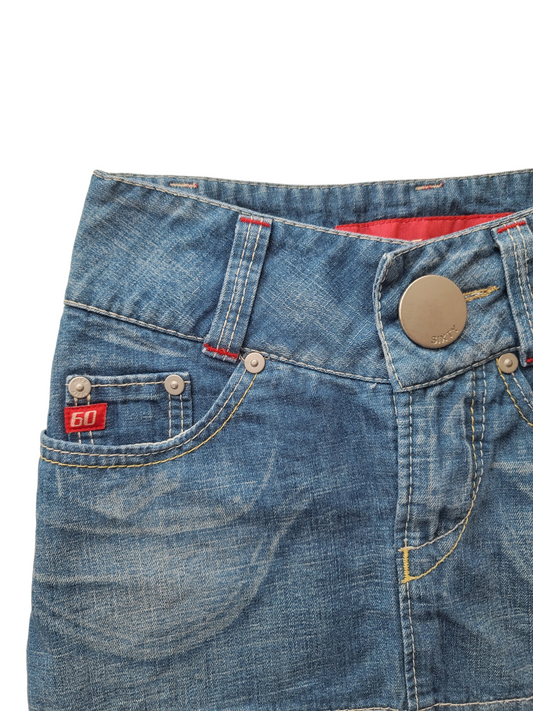 Mini jupe jean cybery2k Miss Sixty