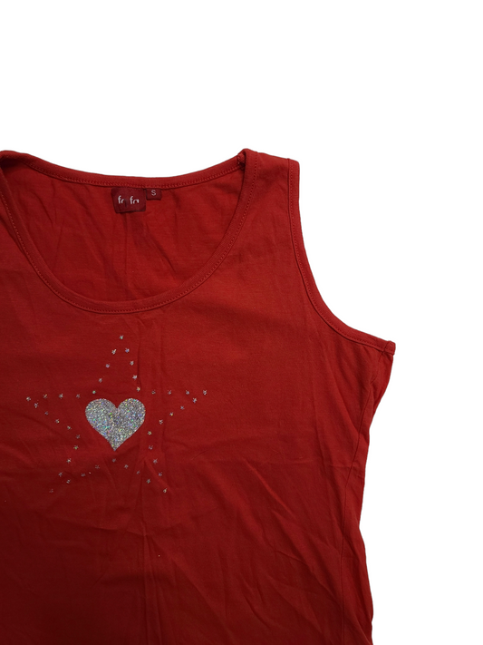 Top 90s heart rhinestones