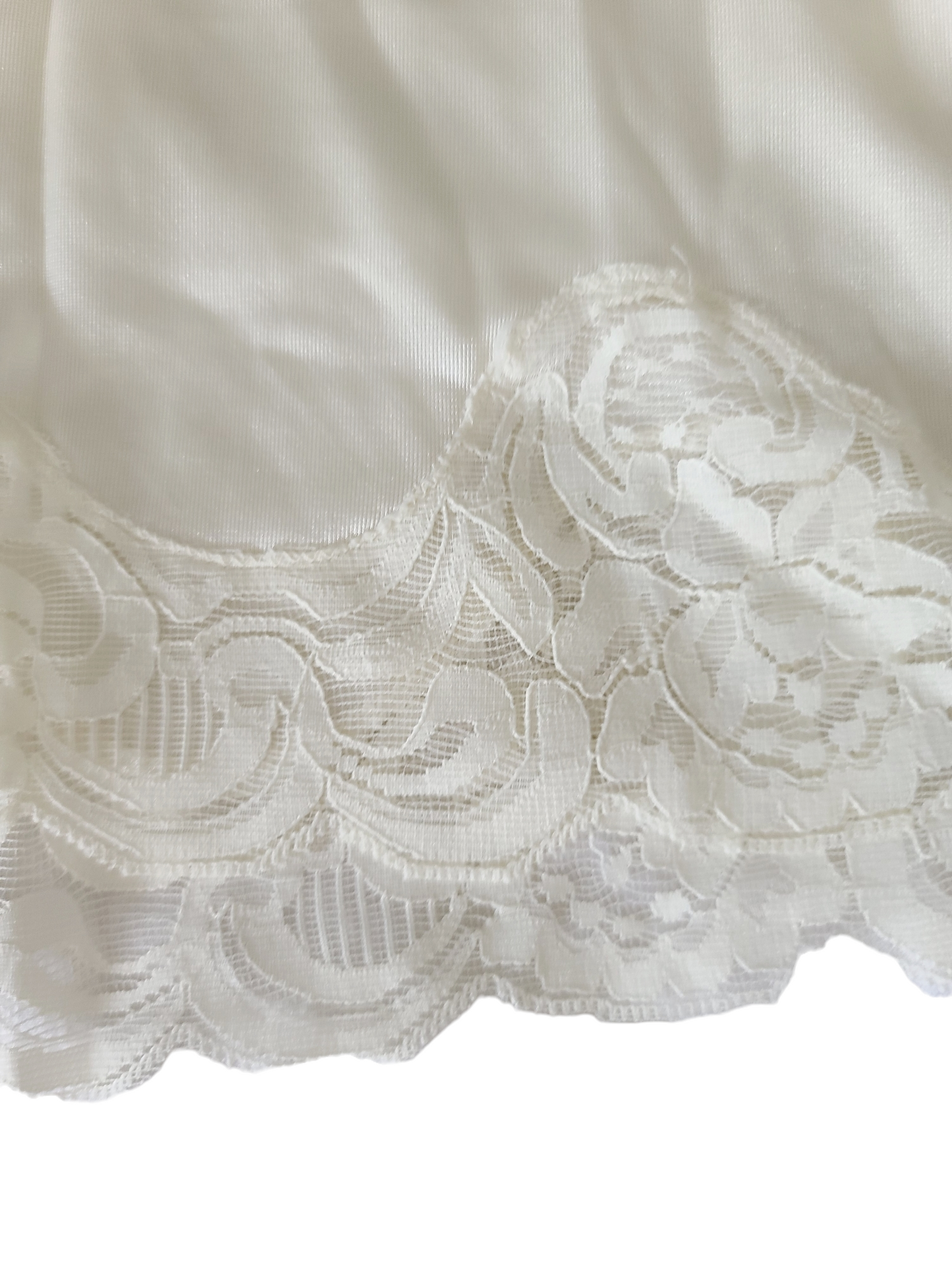 Coquette beige lace skirt