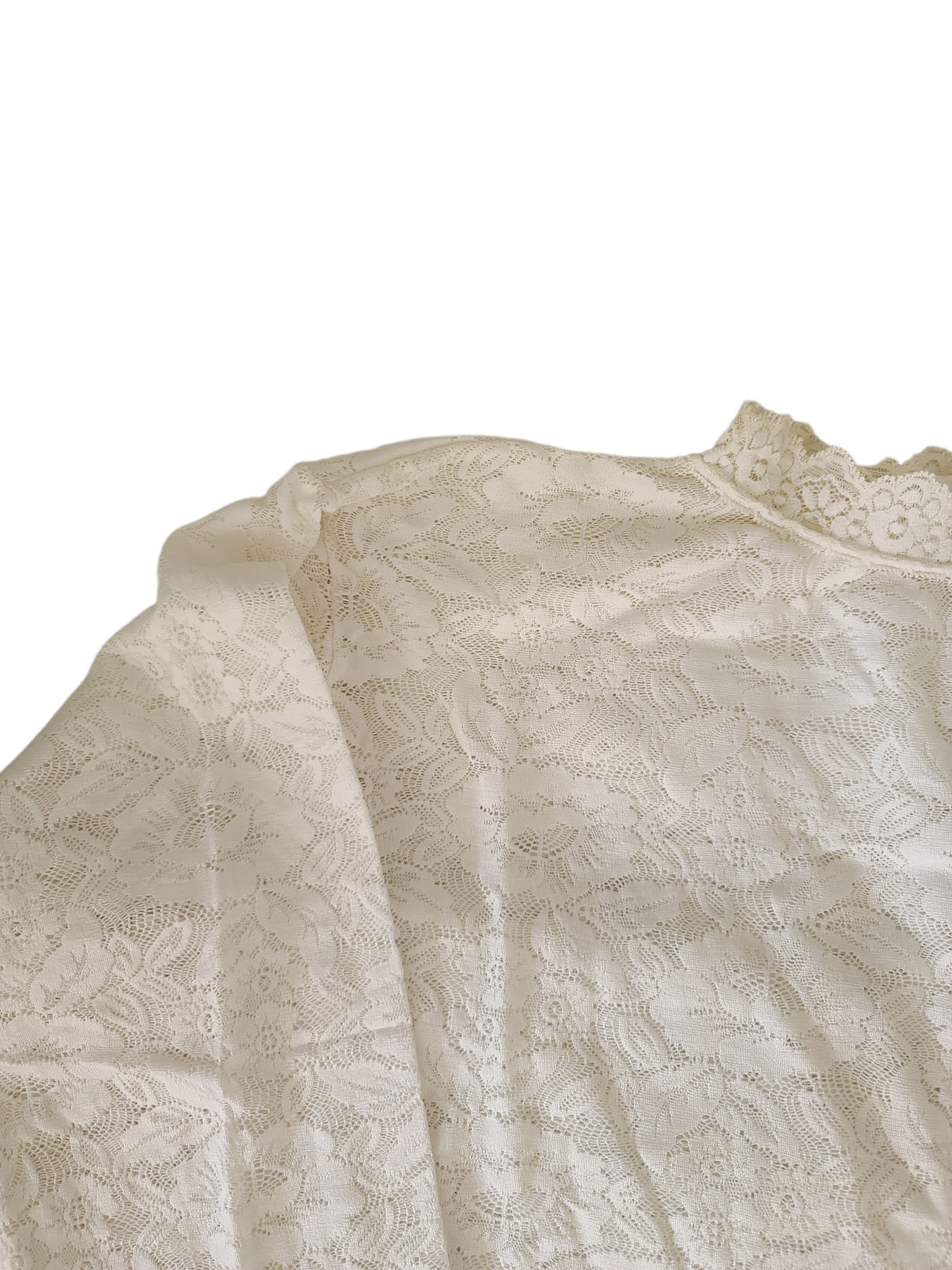Fairy top white lace y2k
