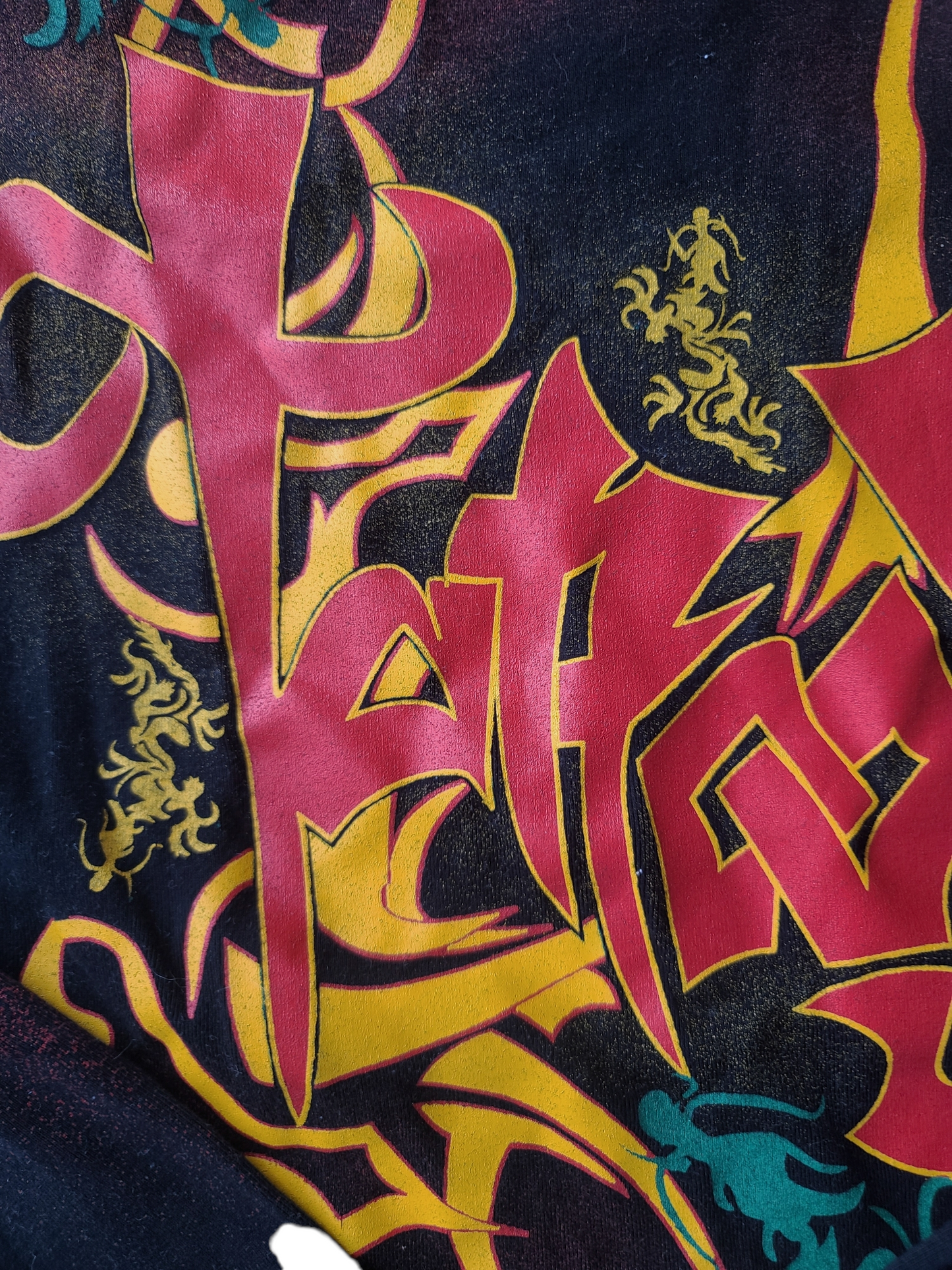 Cybery2k printed streetwear top