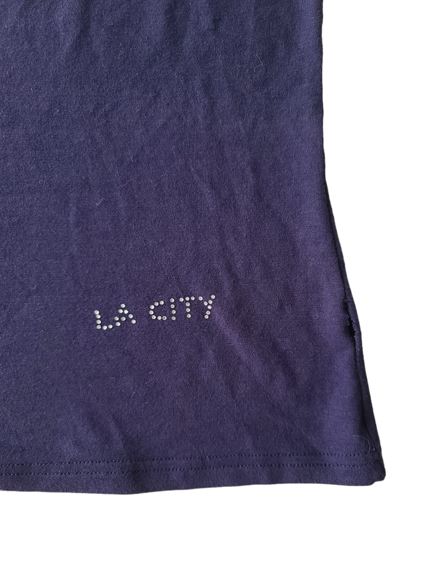 Vintage y2k rhinestone tank top