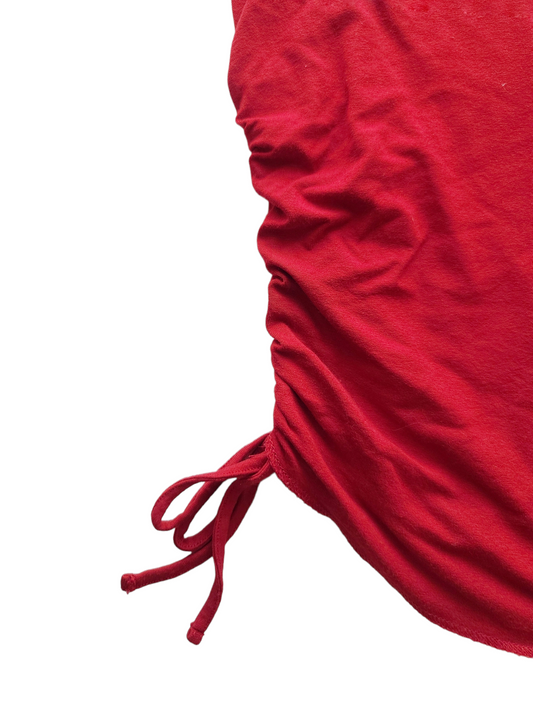 Y2k vintage street red tank top