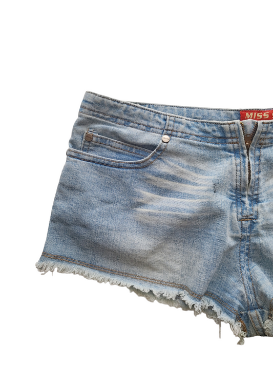 Denim y2k mini short