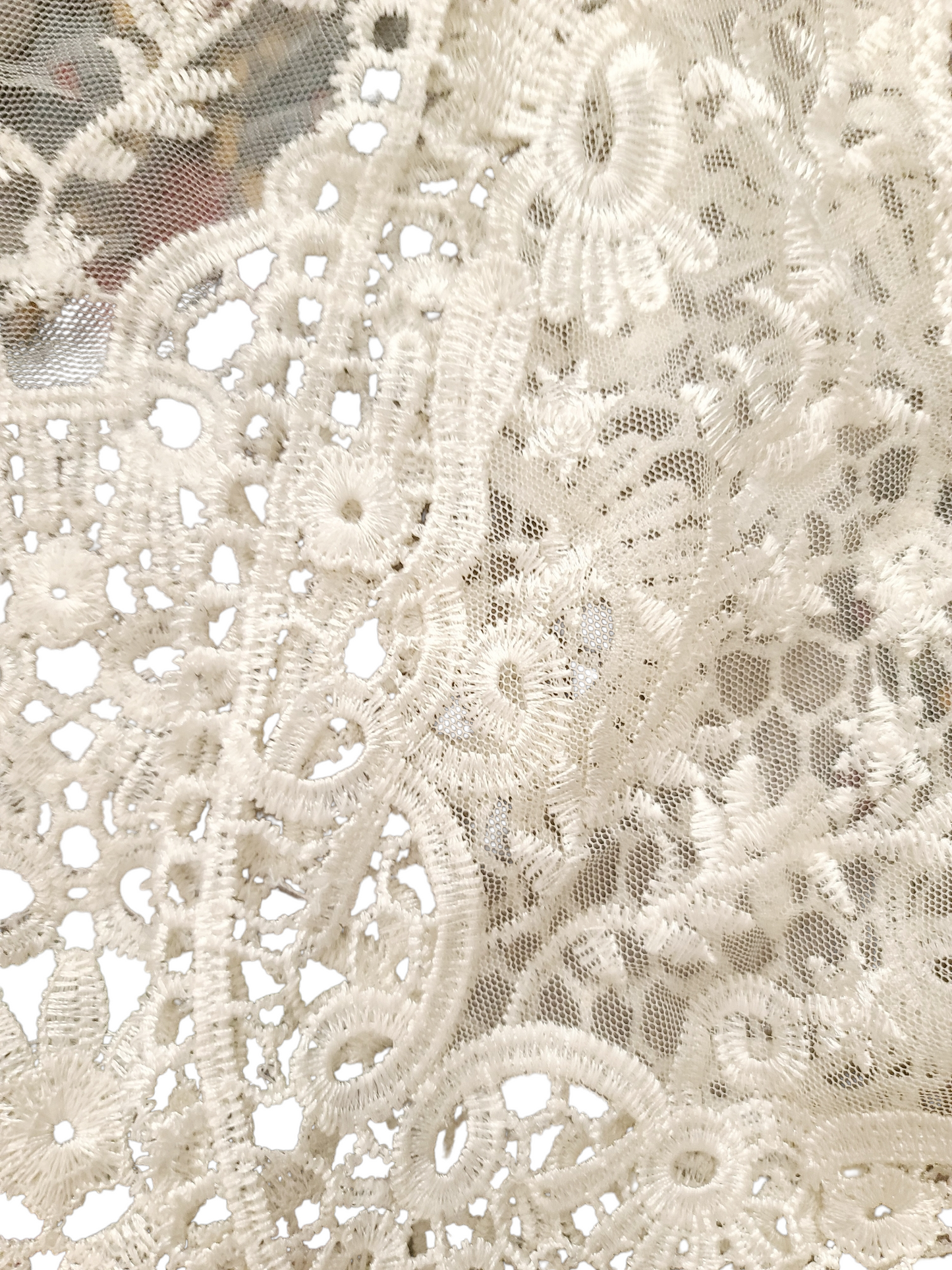 Fairy bohemian y2k lace white top