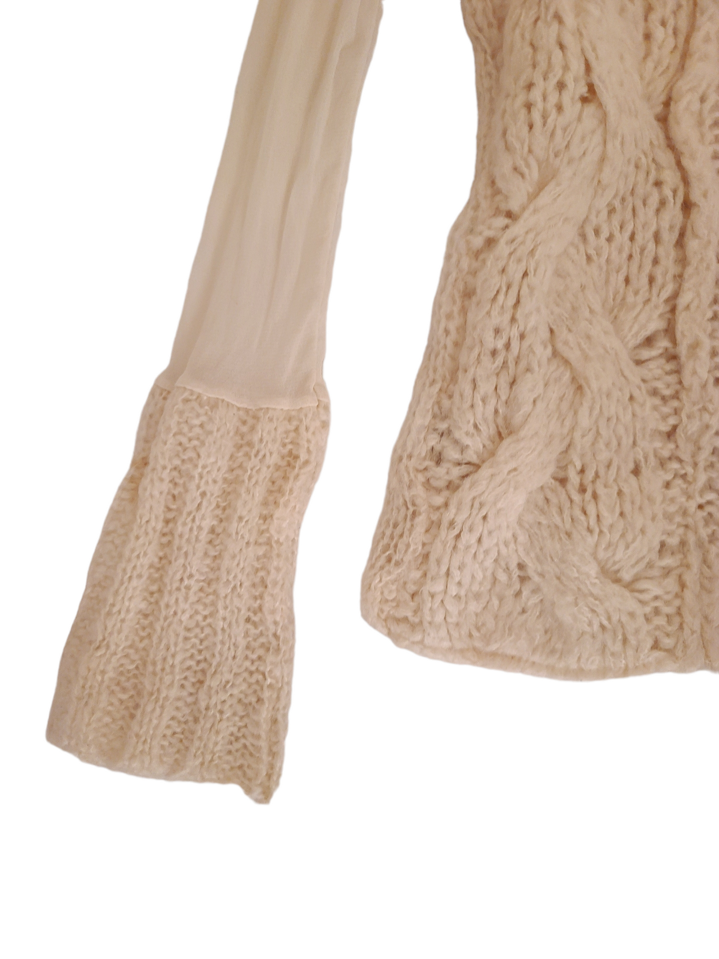 Cybery2k fairy white sweater