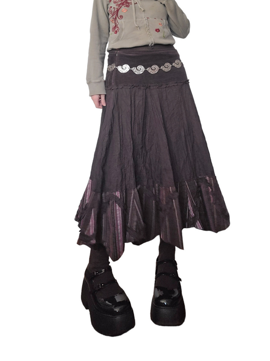 Y2k vintage downtown coquette skirt