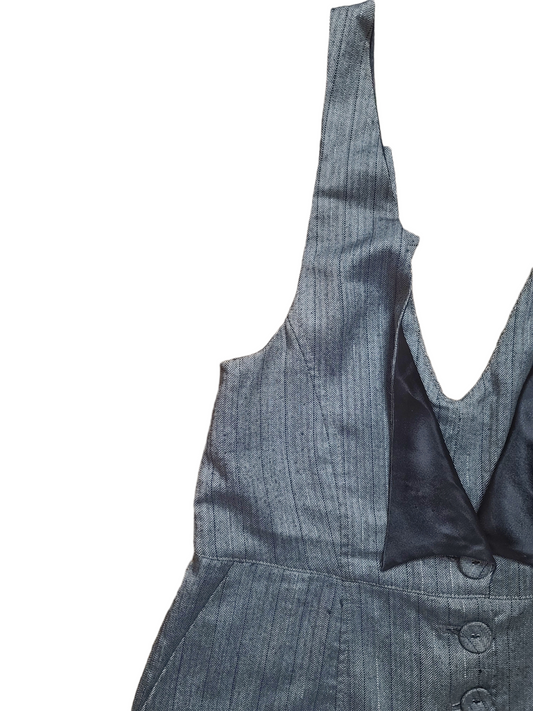 Harajuku y2k downtown overalls