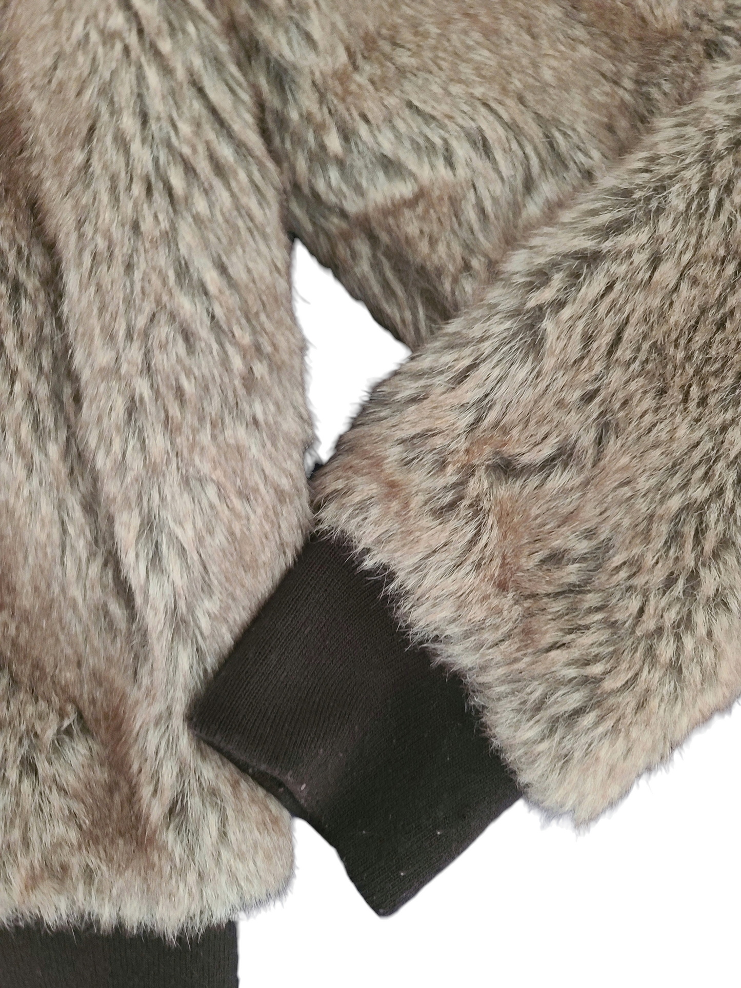 Vintage y2k faux fur jacket