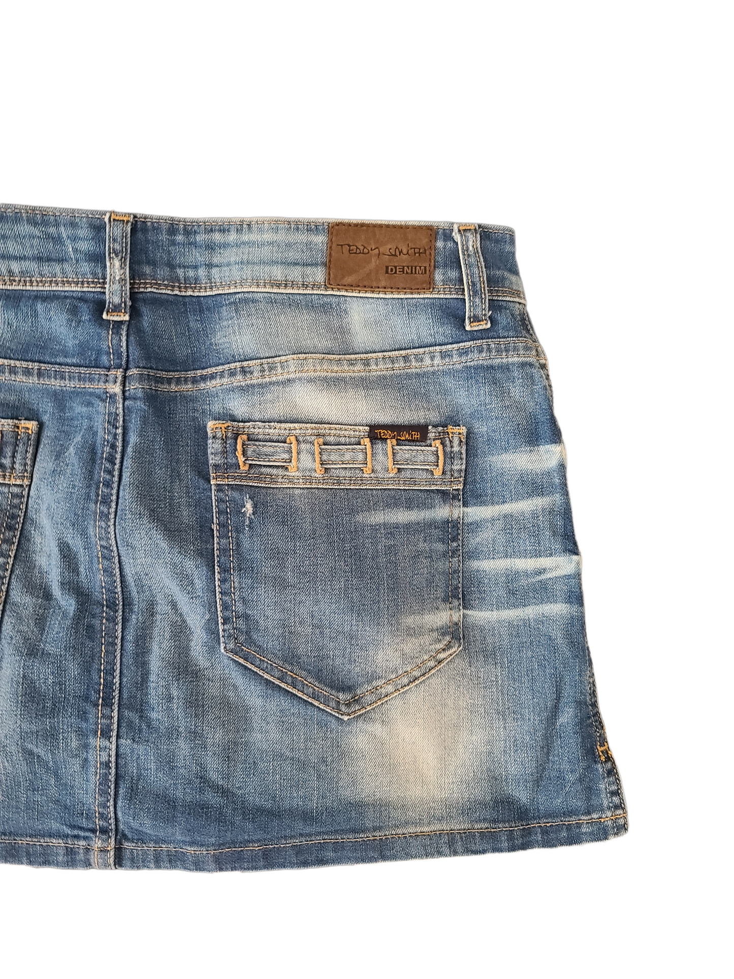 Vintage y2k denim mini skirt - zimfriperie