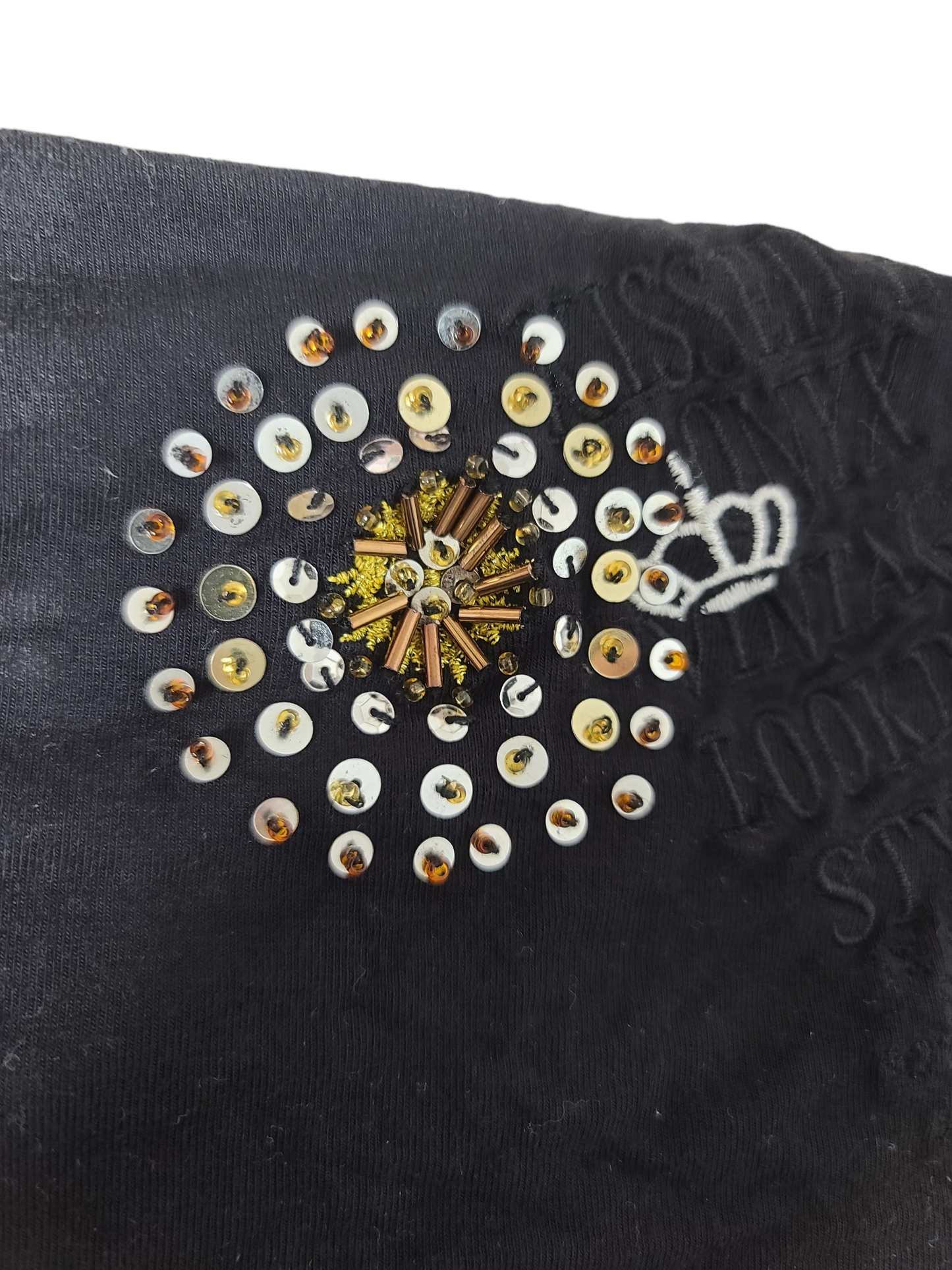 Mcbling y2k black skirt