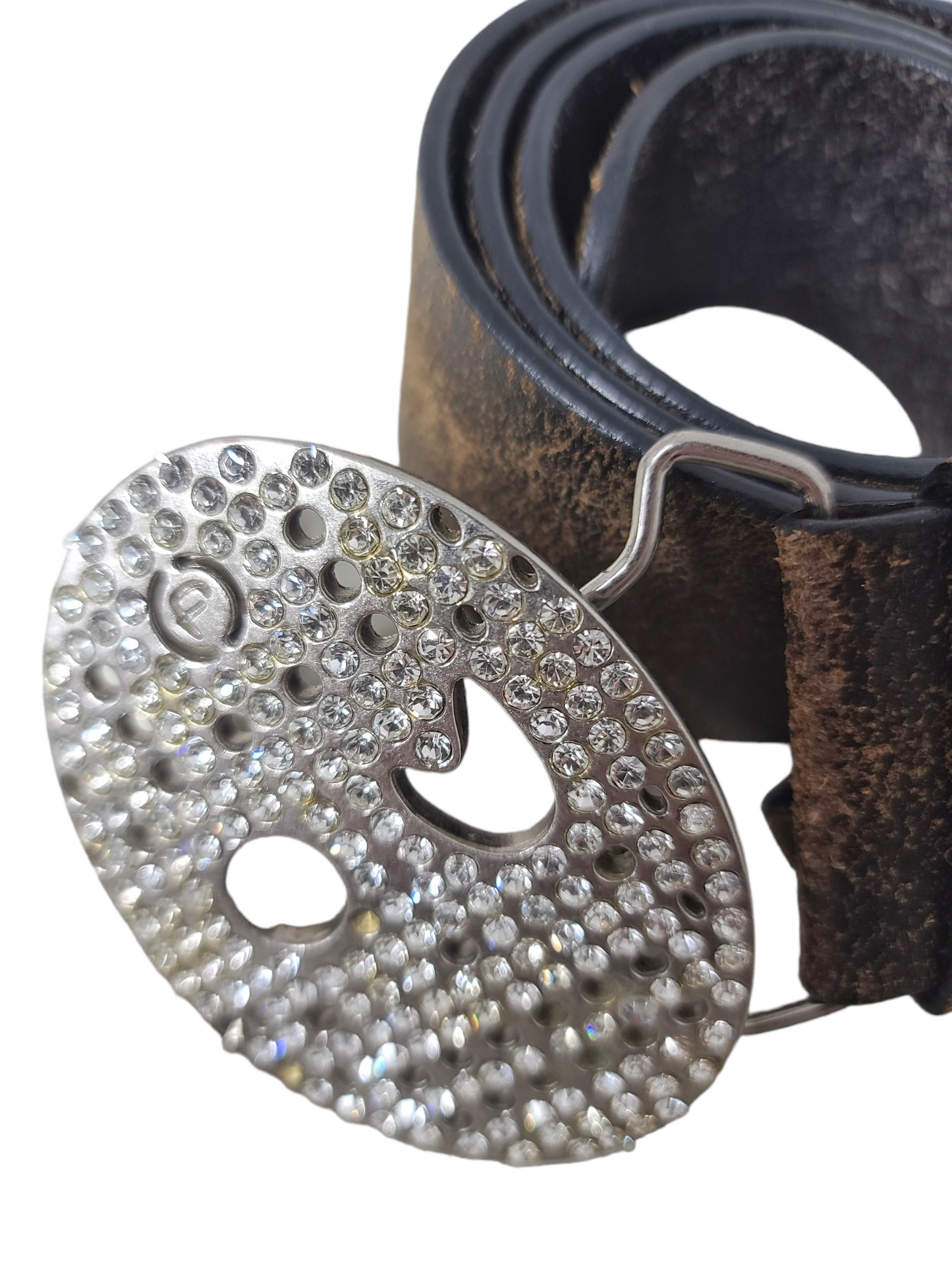 90s biker rhinestone belt