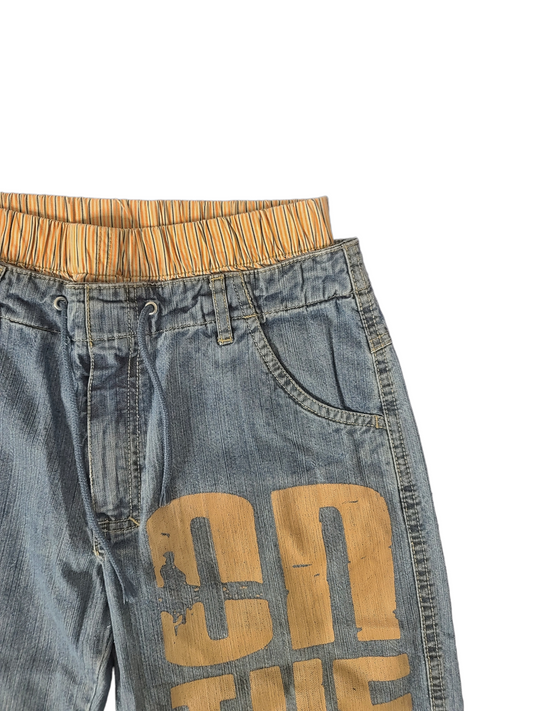 90s denim street pants