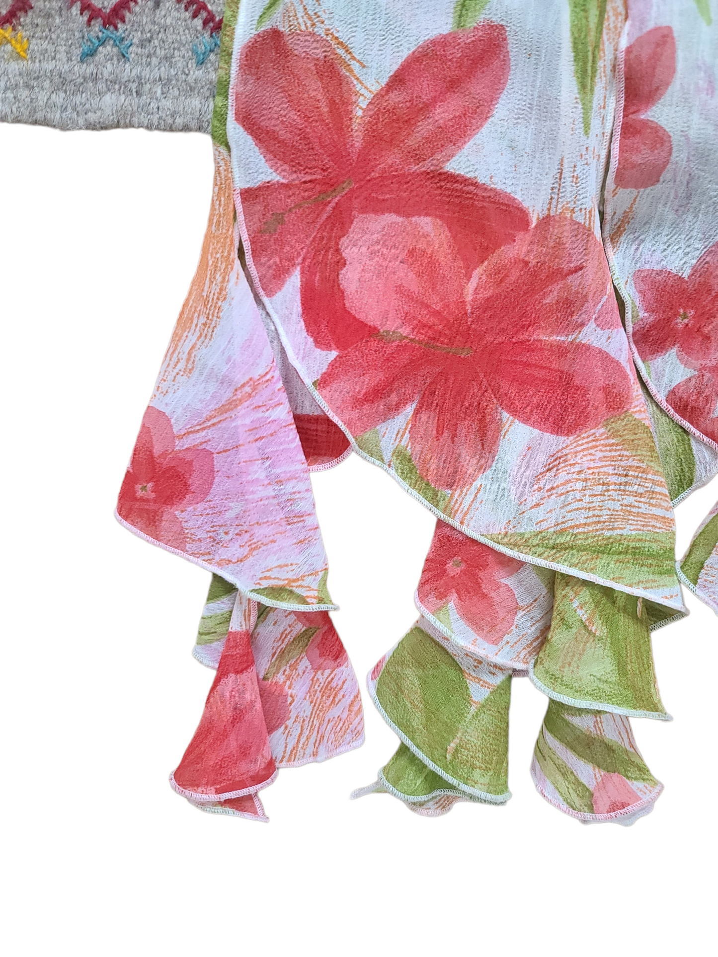 Y2k flowers maxi dress