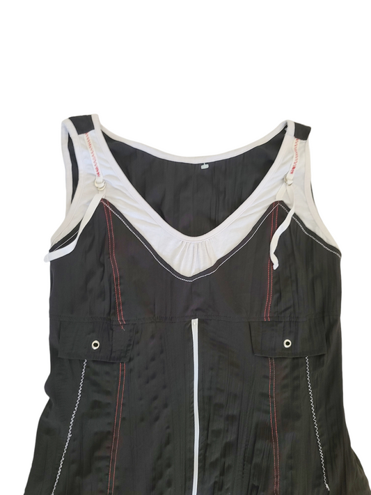 Dystopian cybery2k dress