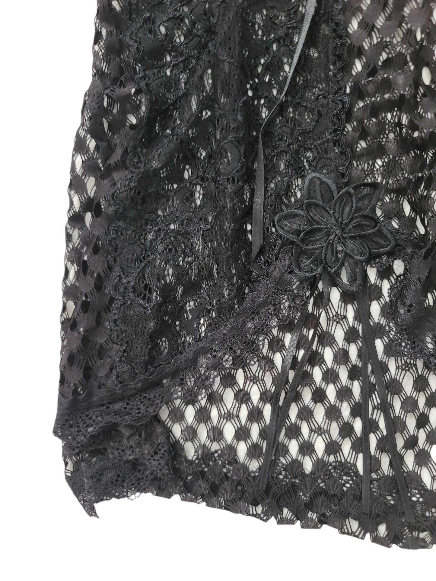 Y2k coquette lace black dress - zimfriperie