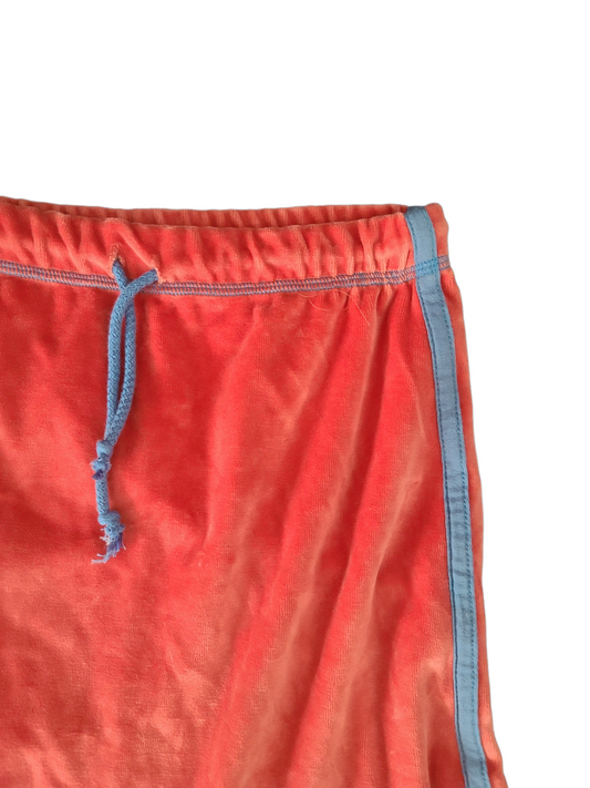 Y2k velvet blockette skirt