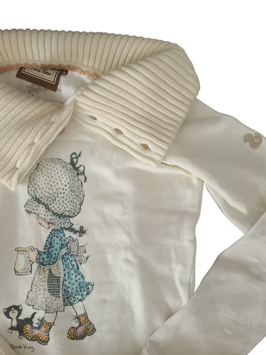 Vintage y2k flirty downtown sweater