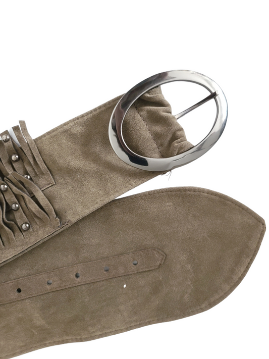 Y2k fringe bohemian belt