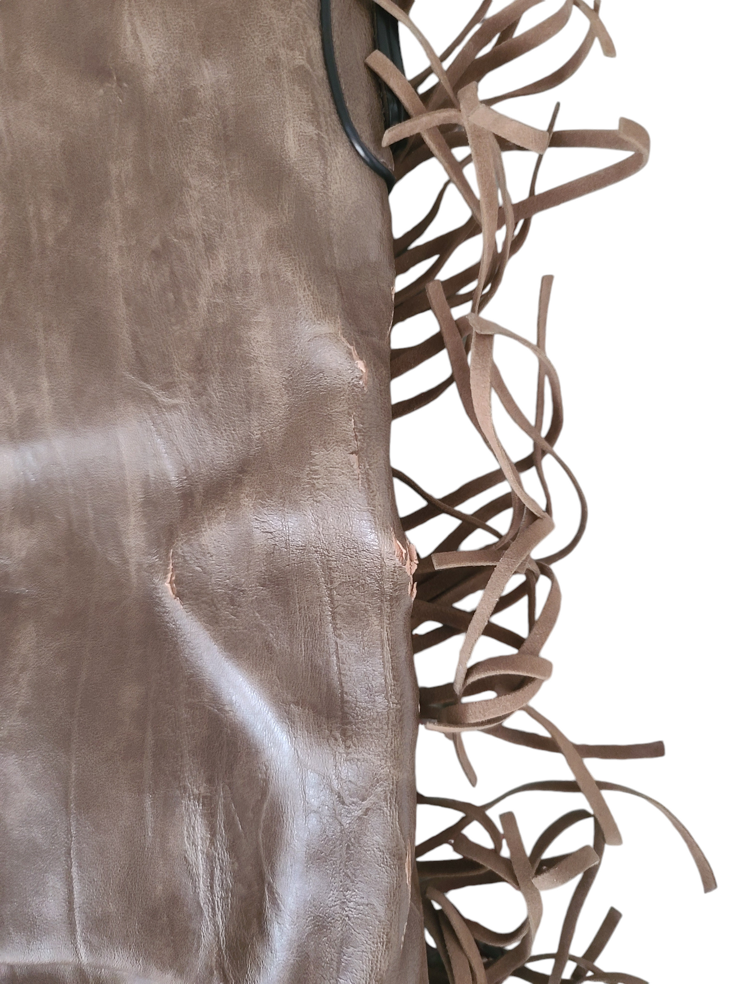 Y2k vintage fringed western bag