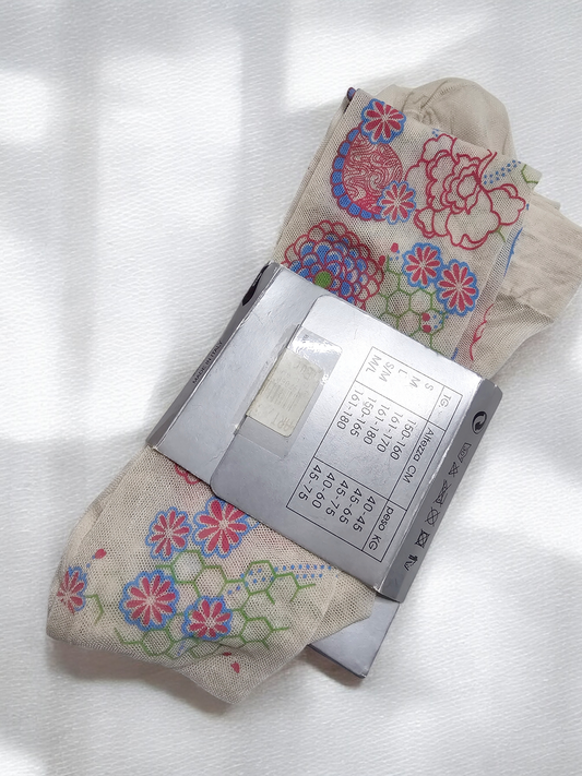 90s vintage fancy coquette colorfull tights