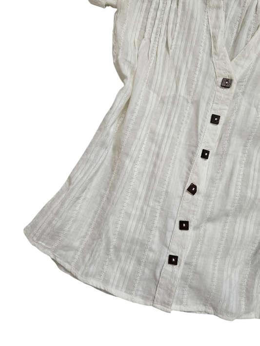 90s vintage cotton coquette shirt