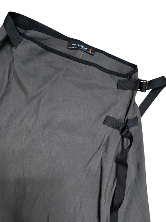 Y2k vintage cop girlfriend archive asymmetric skirt