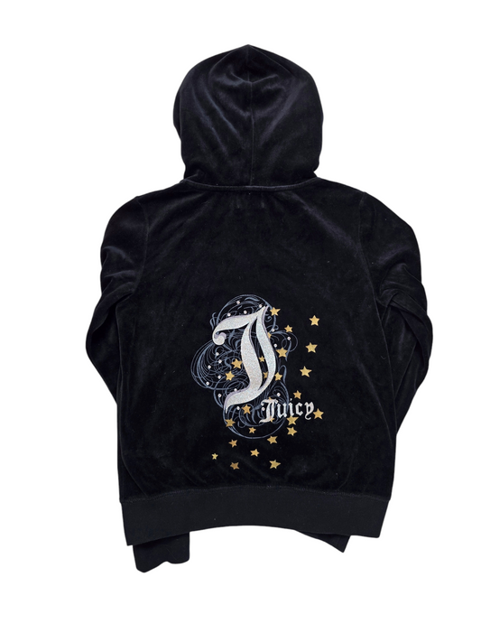 Y2k vintage Juicy couture mcbling velvet sweatshirt