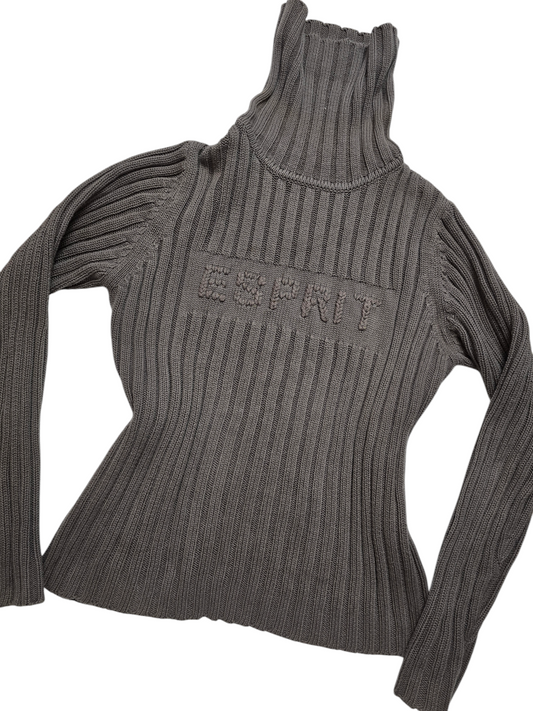 90s vintage softgrunge ribbed sweater