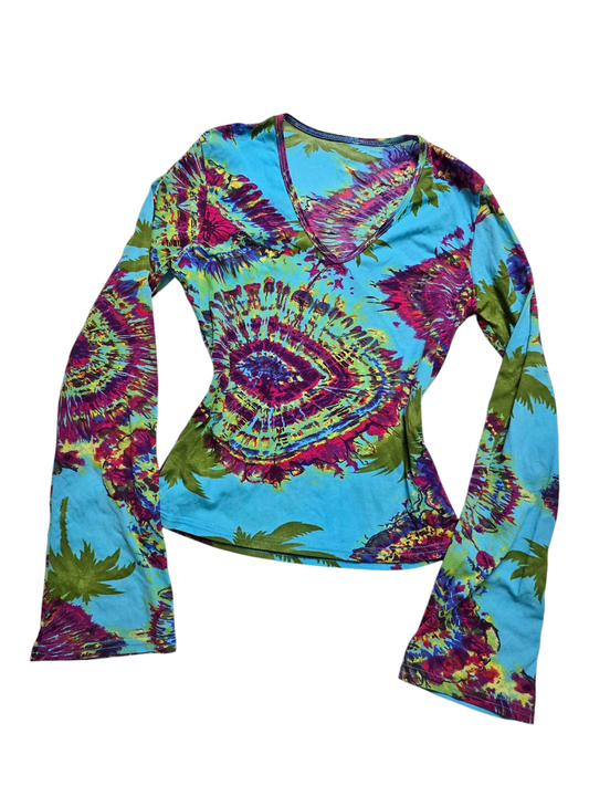 Y2k vintage bohemian hippie top