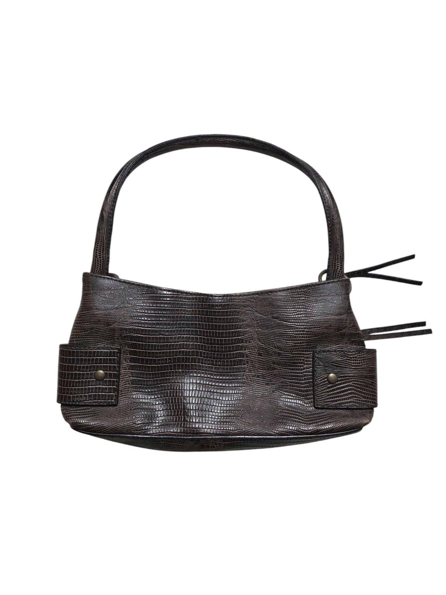 90s vintage Morgan de toi boho grunge baguette bag