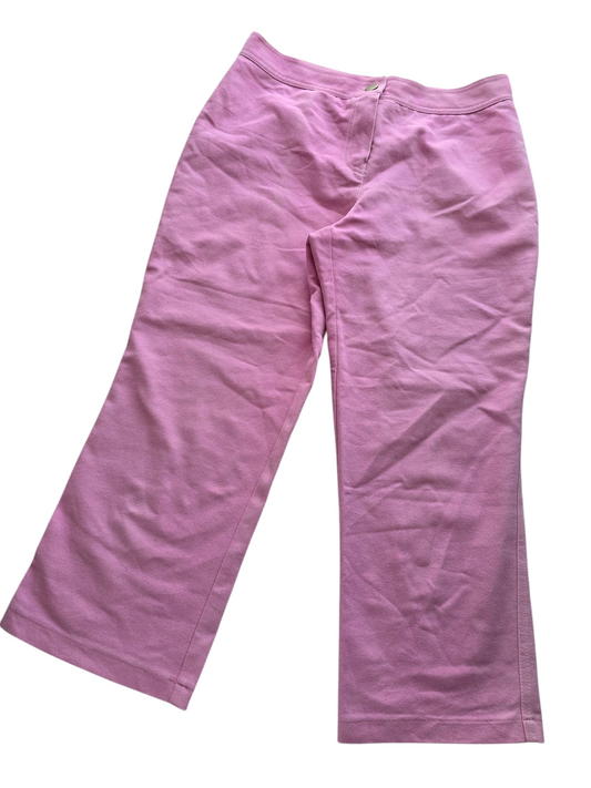 90s vintage pink capri pants