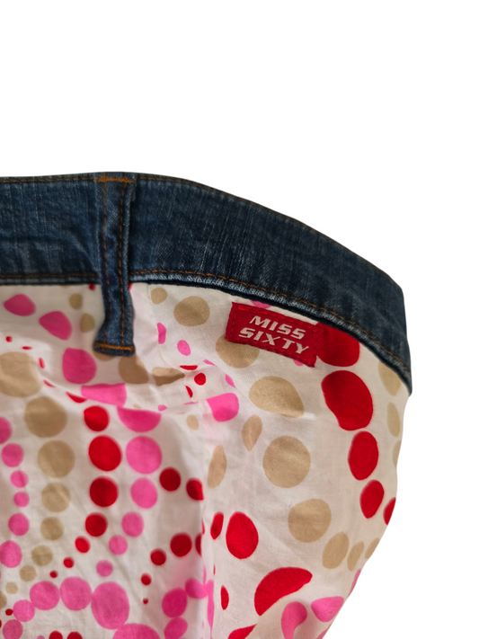 2000s Miss Sixty polka dots strapless top - zimfriperie
