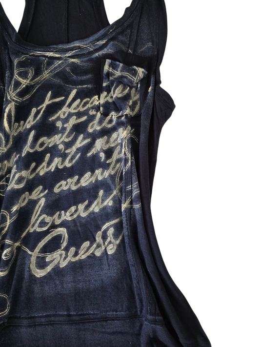 2000s vintage Guess indie sleaze slouchy top - zimfriperie
