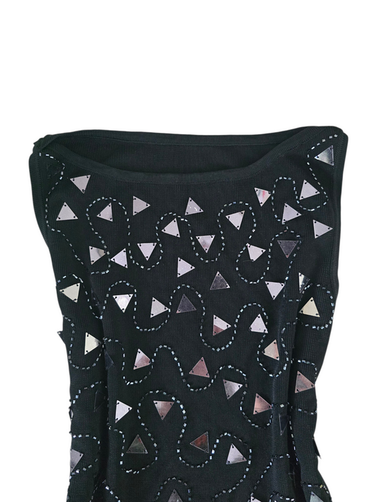 2000s vintage fairy beaded and sequined top - zimfriperie