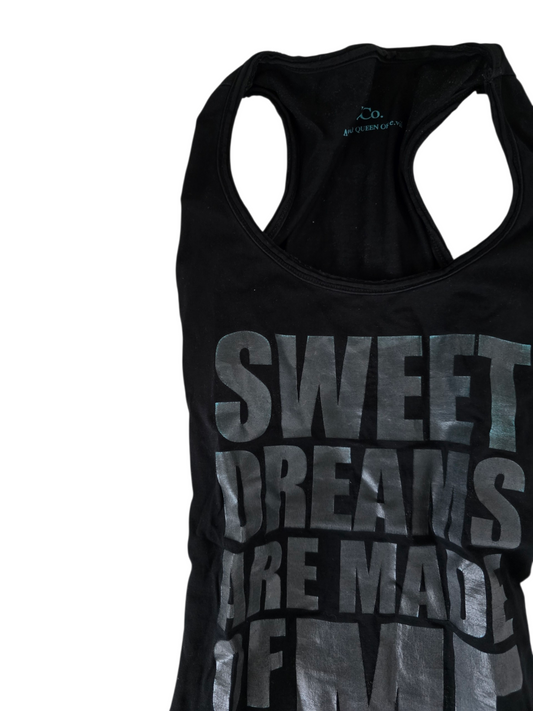2010s vintage indie sleaze printed top - zimfriperie