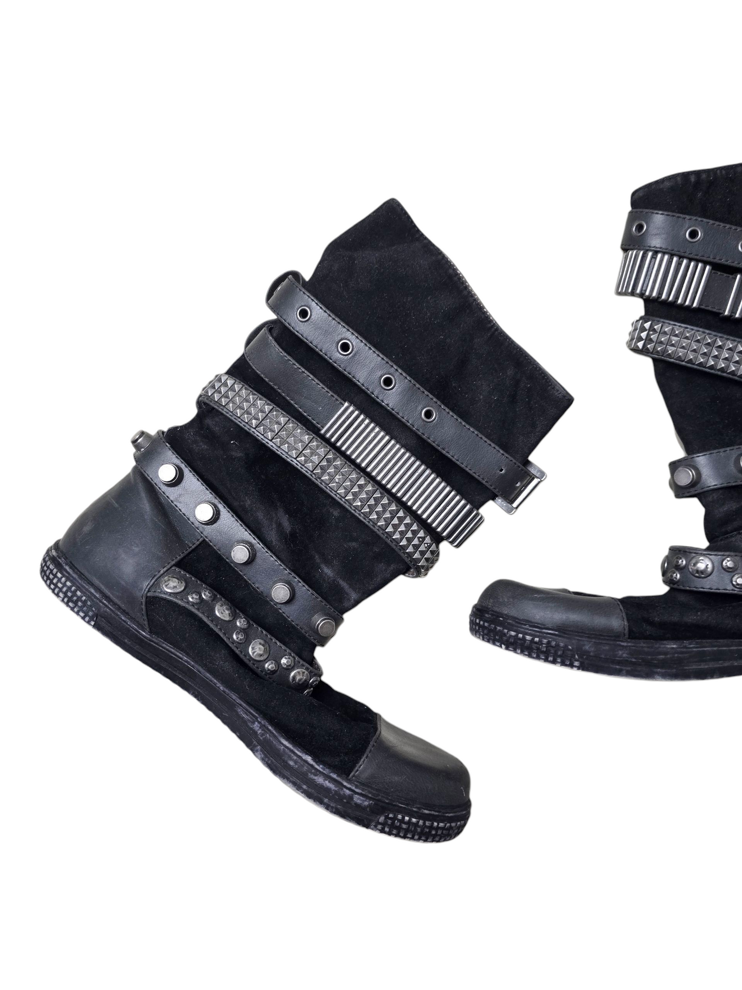 00s vintage Miss Sixty indie sleaze studded sneakers