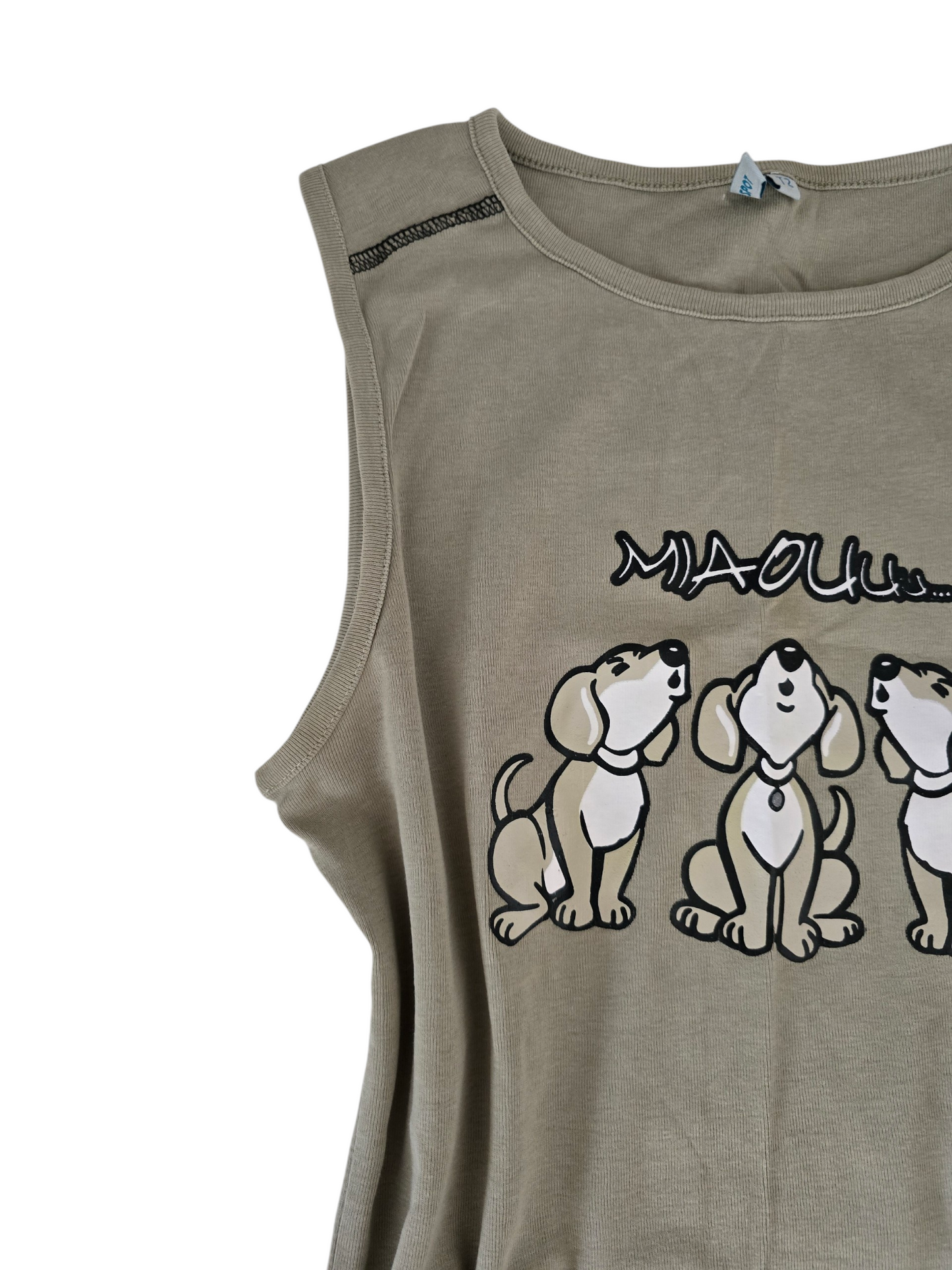 2000s vintage printed tank top - zimfriperie