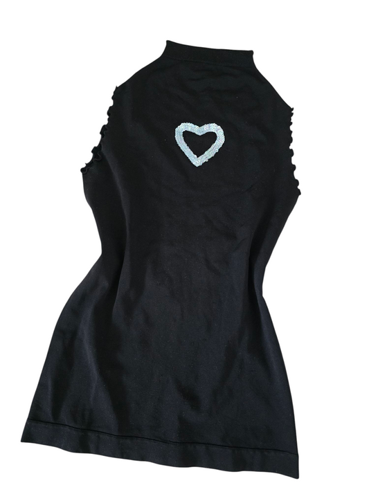 Y2k vintage sequin top