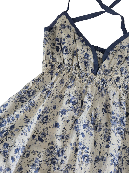 00s vintage downtown girl babydoll floral top