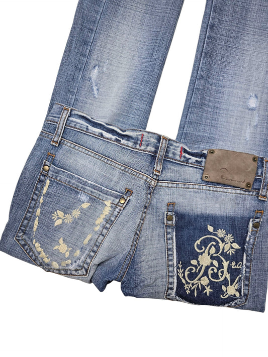 00s vintage bootcut low waist denim pants