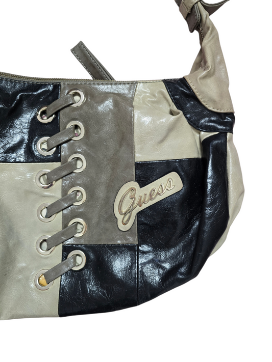 Guess lace up cowgirl shoulder bag