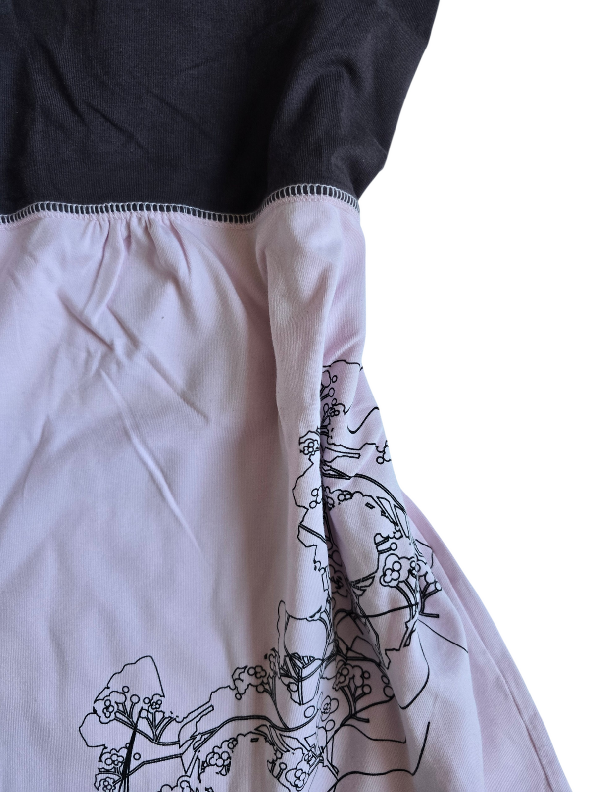 2000s vintage activewear babydoll top