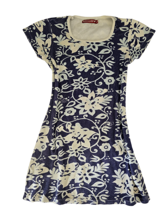 90s vintage surfwear flowers dress - zimfriperie