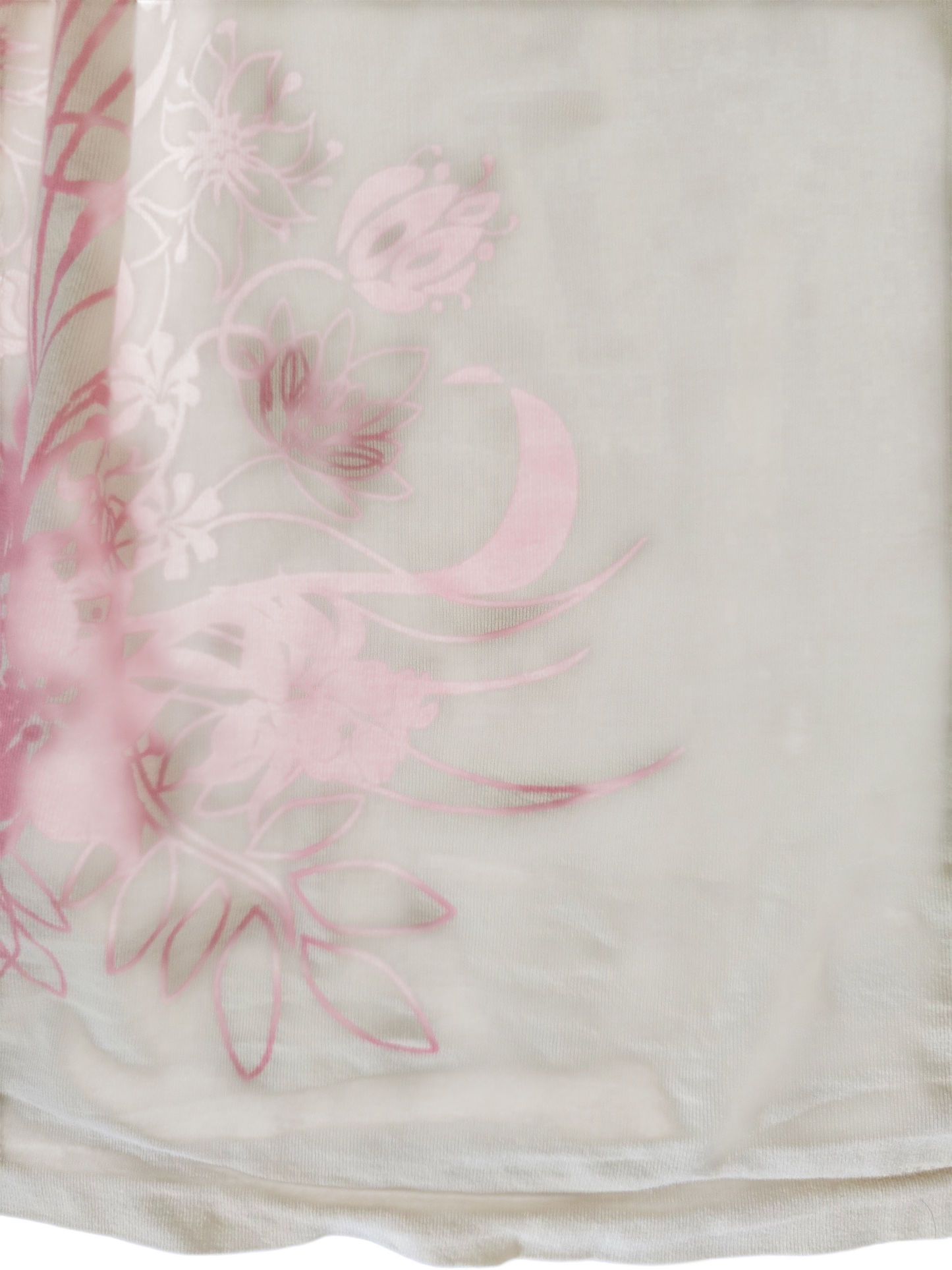 2000s vintage activewear bleached fitted pink top