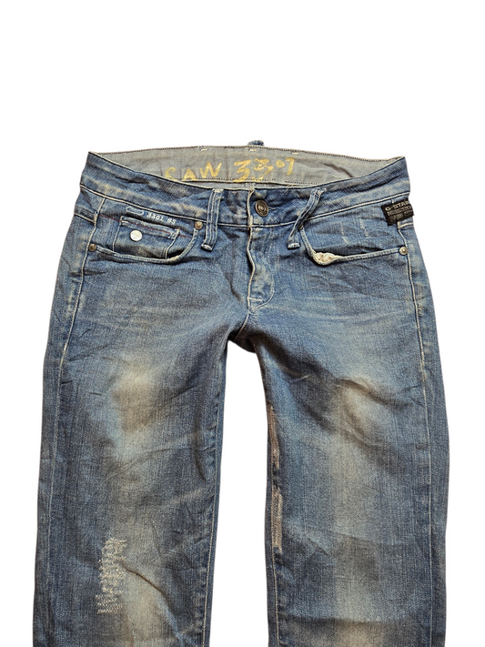 00s vintage bootcut low waist denim pants - zimfriperie