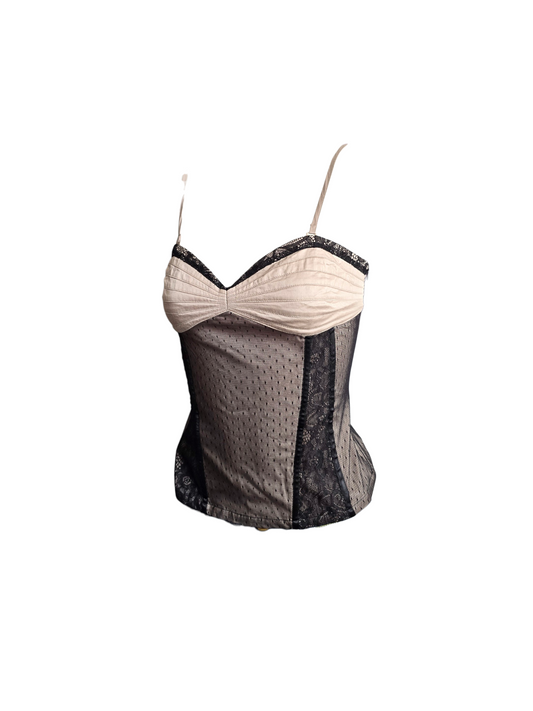 2000s vintage whimsigoth babydoll corset top - zimfriperie